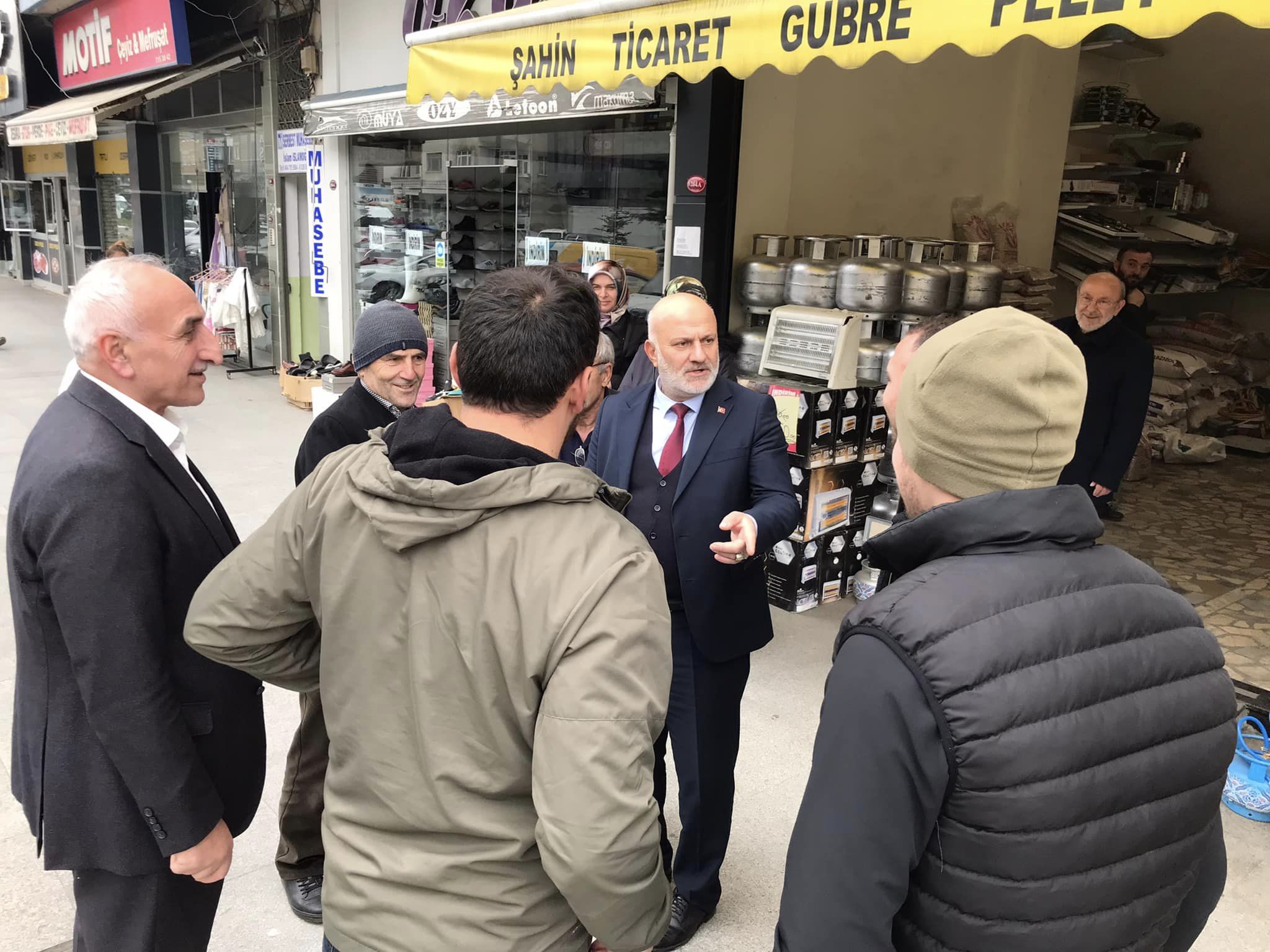 Esnaf ziyaretlerimize ara vermeden devam ediyoruz