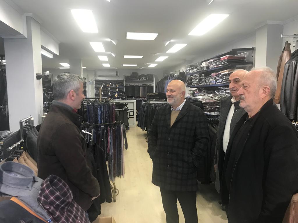 Esnaf ziyaretlerimize ara vermeden devam ediyoruz