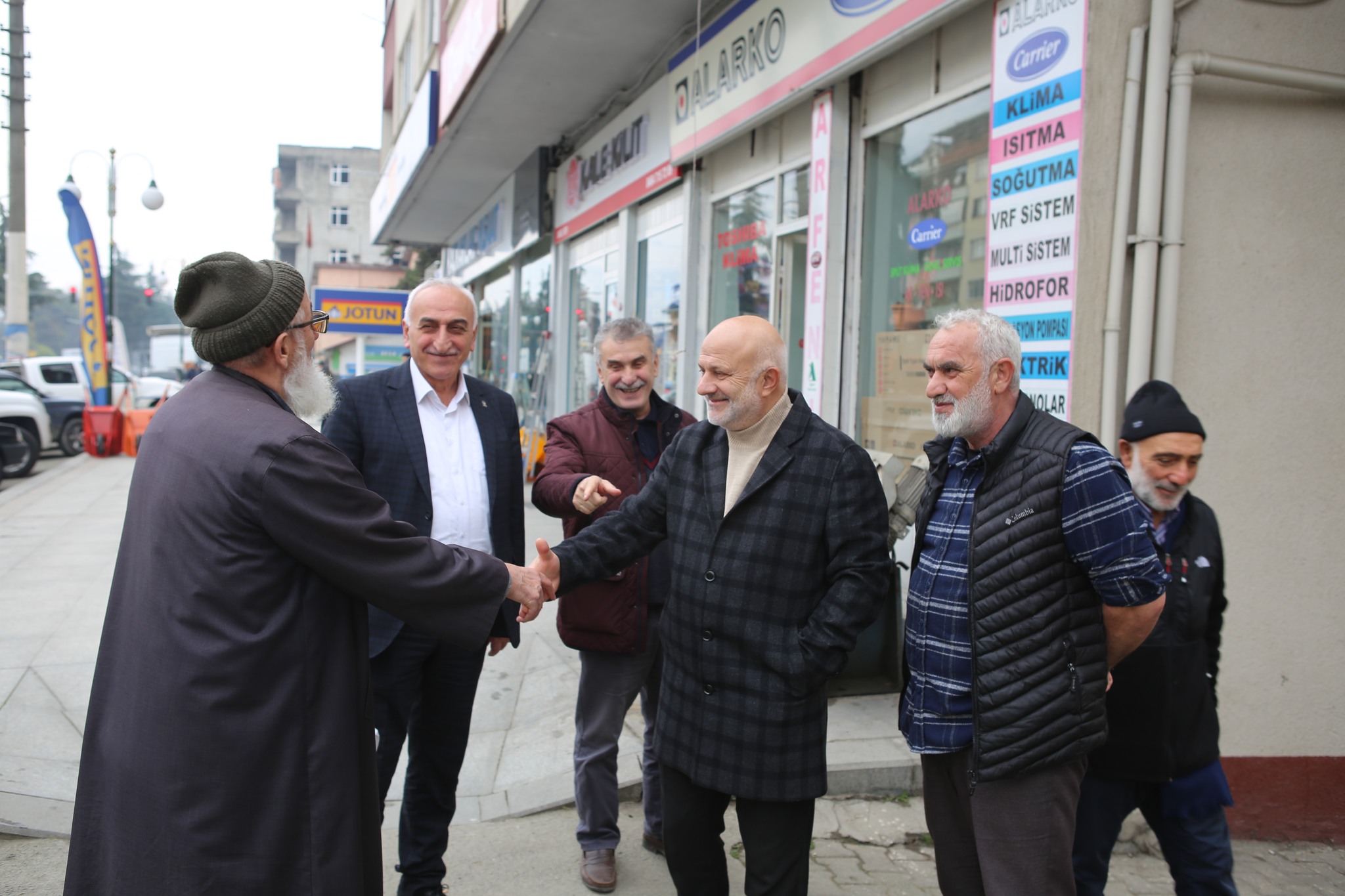 Esnaf ve vatandaşlarımız ile gönülden gönülle