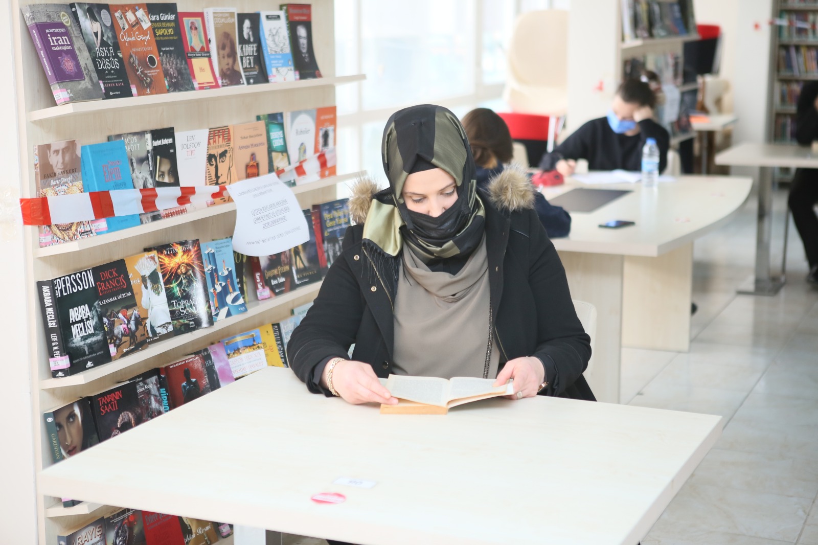 İlçe Halk Kütüphanesi’nde okuma etkinliği düzenlendi.