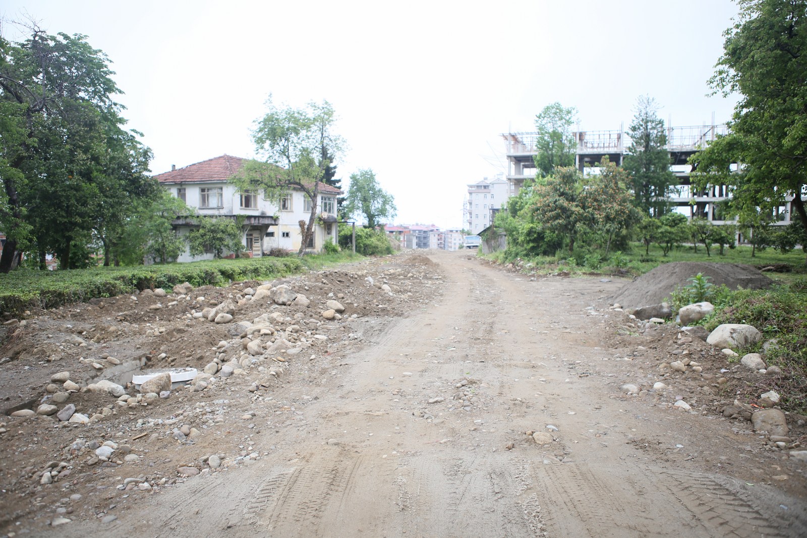 Düz Mahalle Bağlantı Yolumuz Sona Yaklaştı