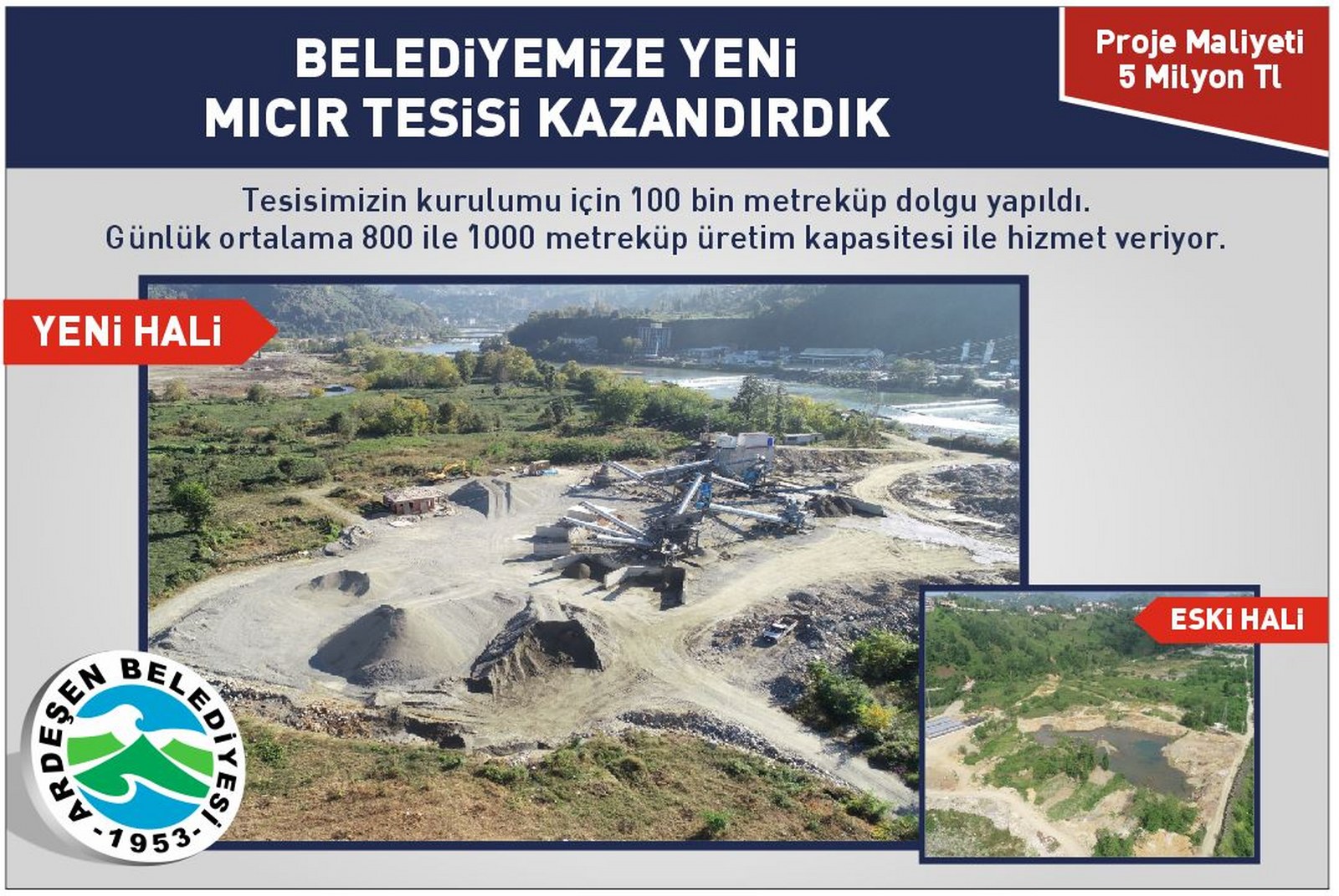 2,5 yılda yapılan çalışmaları kamuoyuyla paylaştık