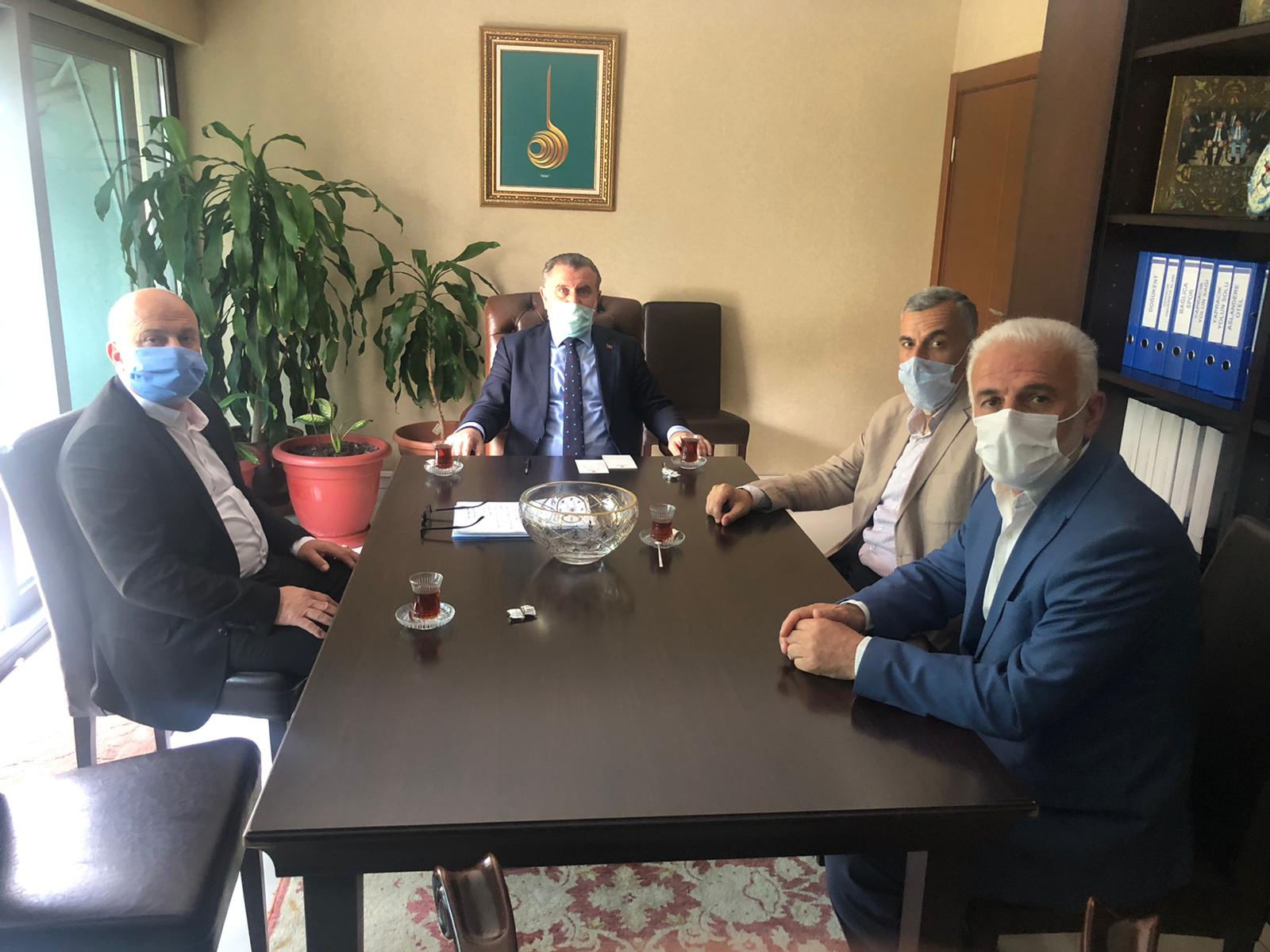 Başkan Kahya Ankara’dan Projeler için ödenek müjdesini verdi
