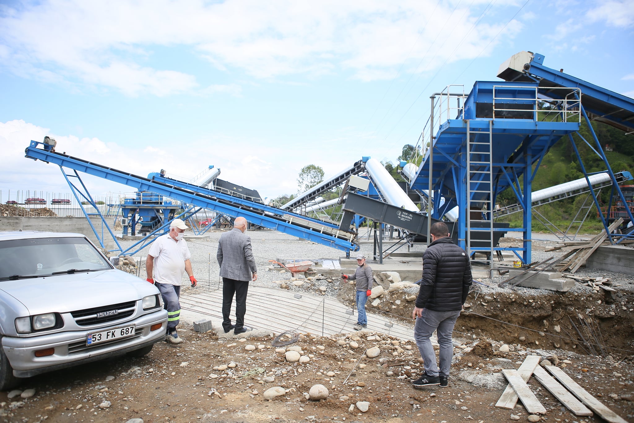 Saha çalışmalarımız aksatılmadan devam ediyor.