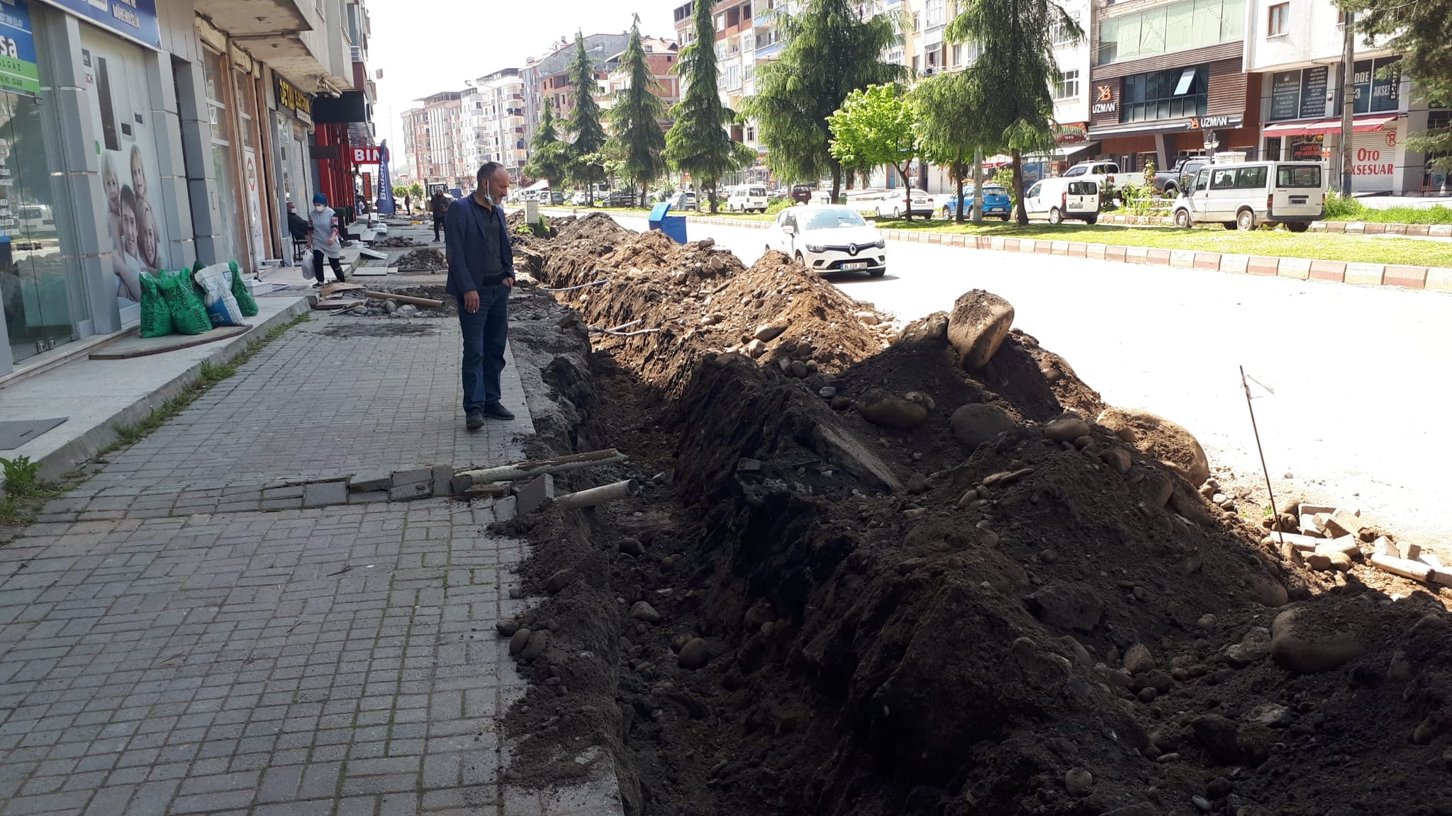 Fırtına Mahallesinde üst yapı çalışmalarına başlıyoruz