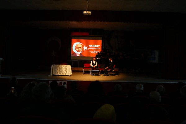 12 Mart İstiklal marşımızın kabulü ve Mehmet Akif Ersoy'u anma programı