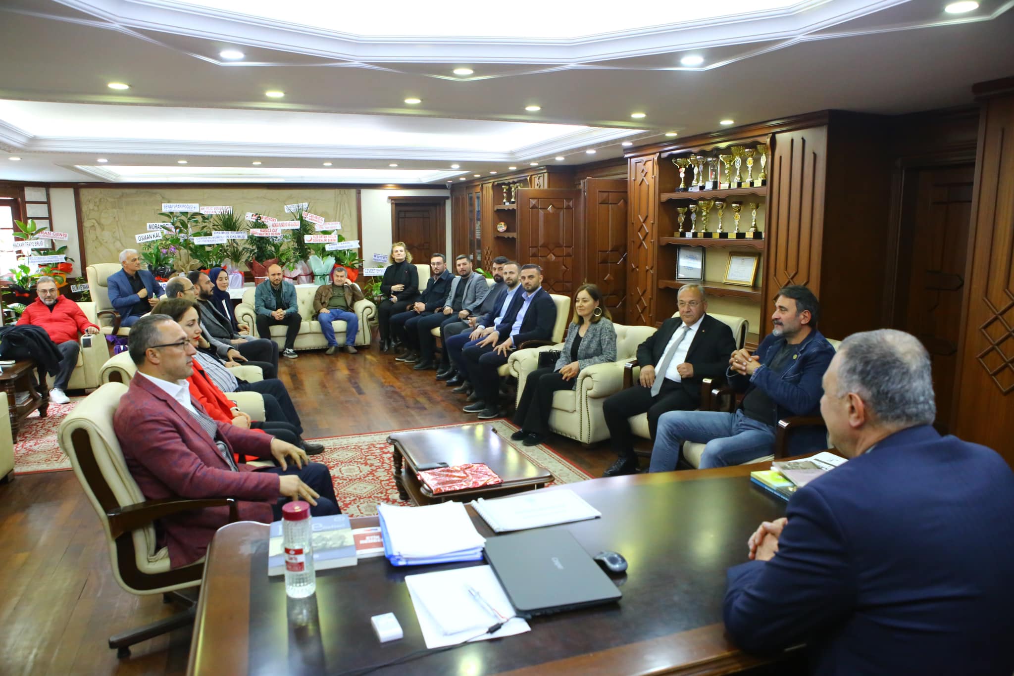 Ardeşen TSO'dan Başkanımız Enver Atagün'e Hayırlı Olsun Ziyareti