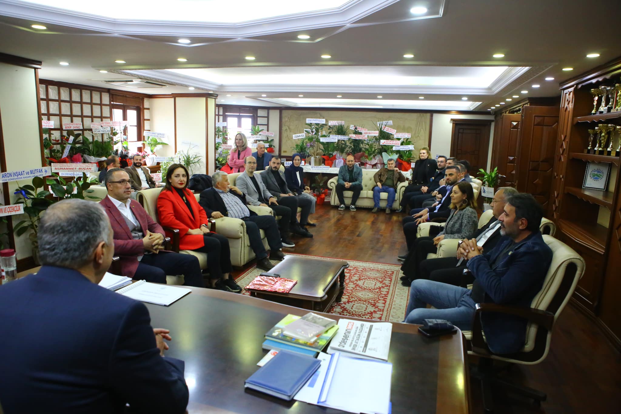 Ardeşen TSO'dan Başkanımız Enver Atagün'e Hayırlı Olsun Ziyareti