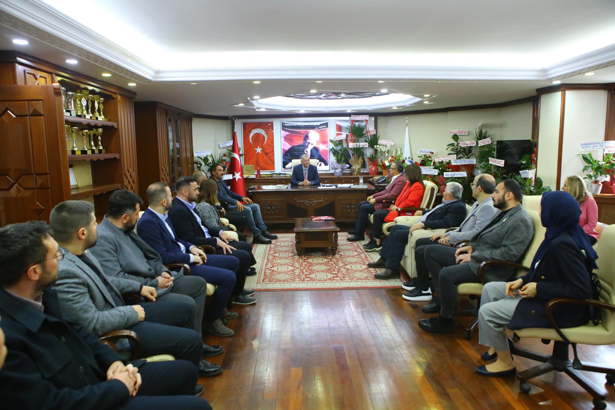 Ardeşen TSO'dan Başkanımız Enver Atagün'e Hayırlı Olsun Ziyareti