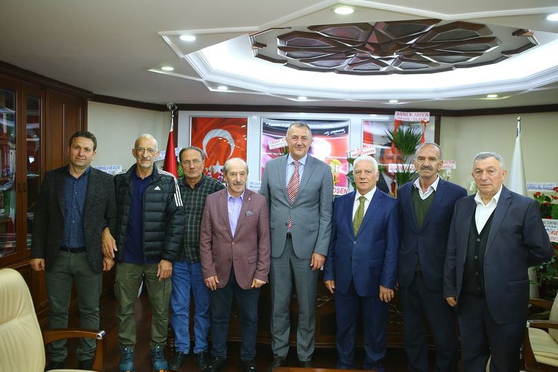 STK Temsilcilerinden Başkanımıza Tebrik Ziyareti