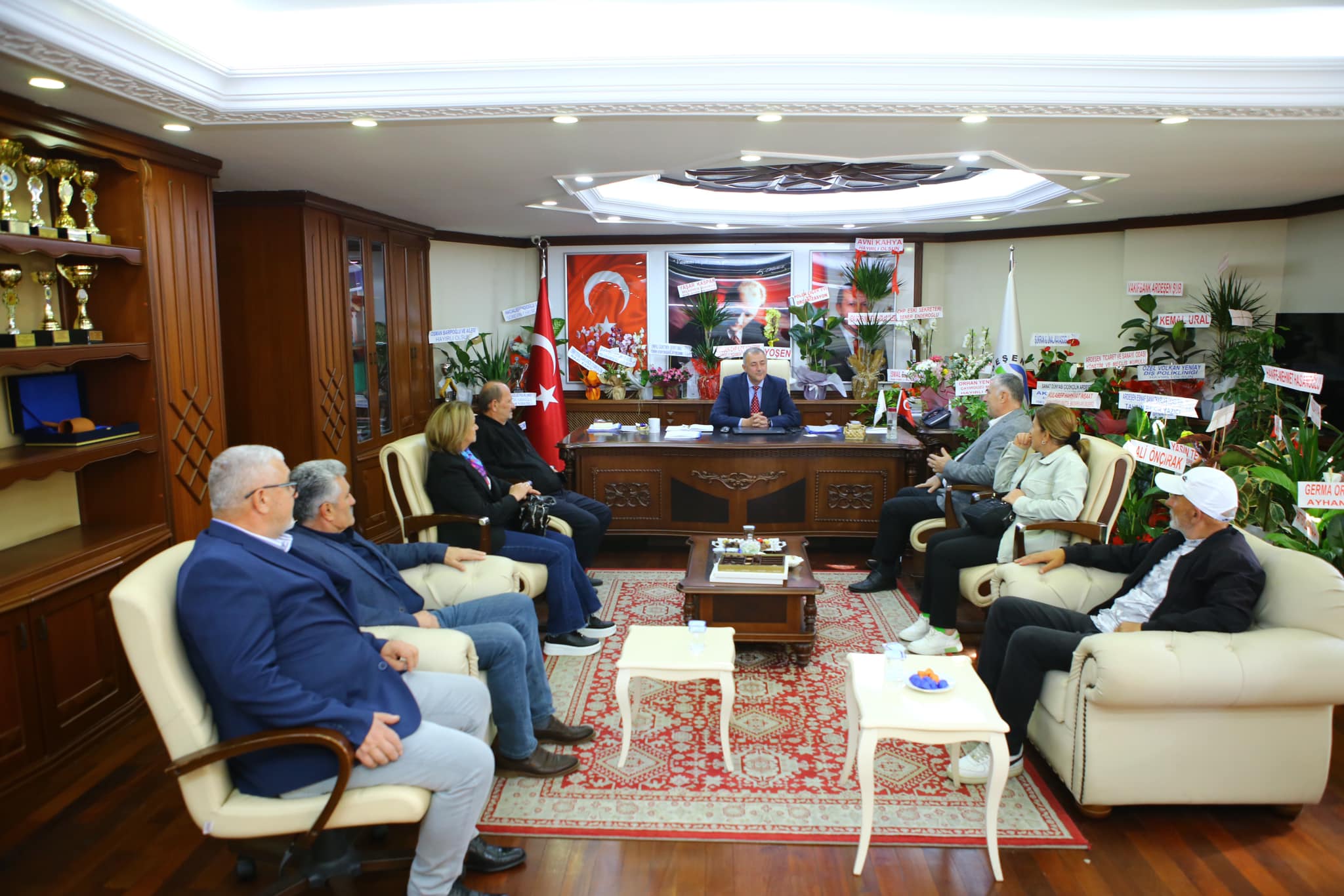 İyi Parti Ardeşen Teşkilatından Başkanımıza Tebrik Ziyareti 