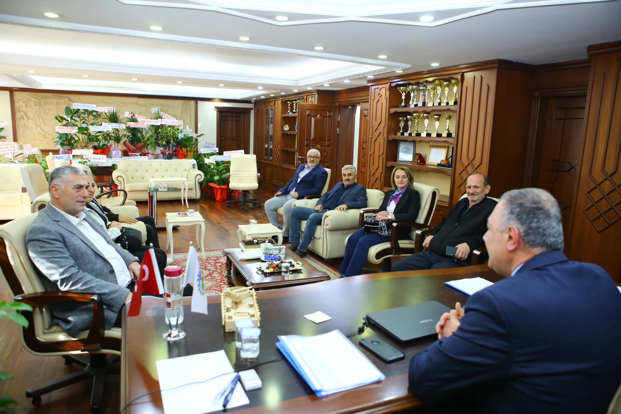 İyi Parti Ardeşen Teşkilatından Başkanımıza Tebrik Ziyareti 