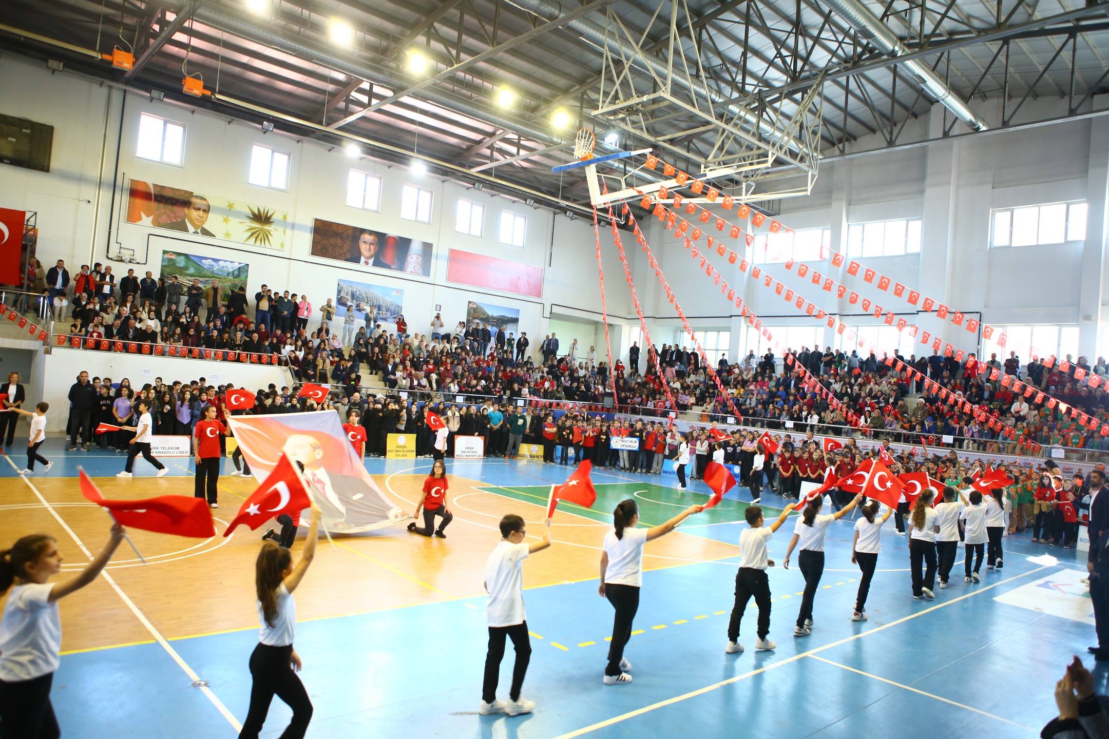 29 Ekim Cumhuriyet Bayramı Kutlamaları Yapıldı