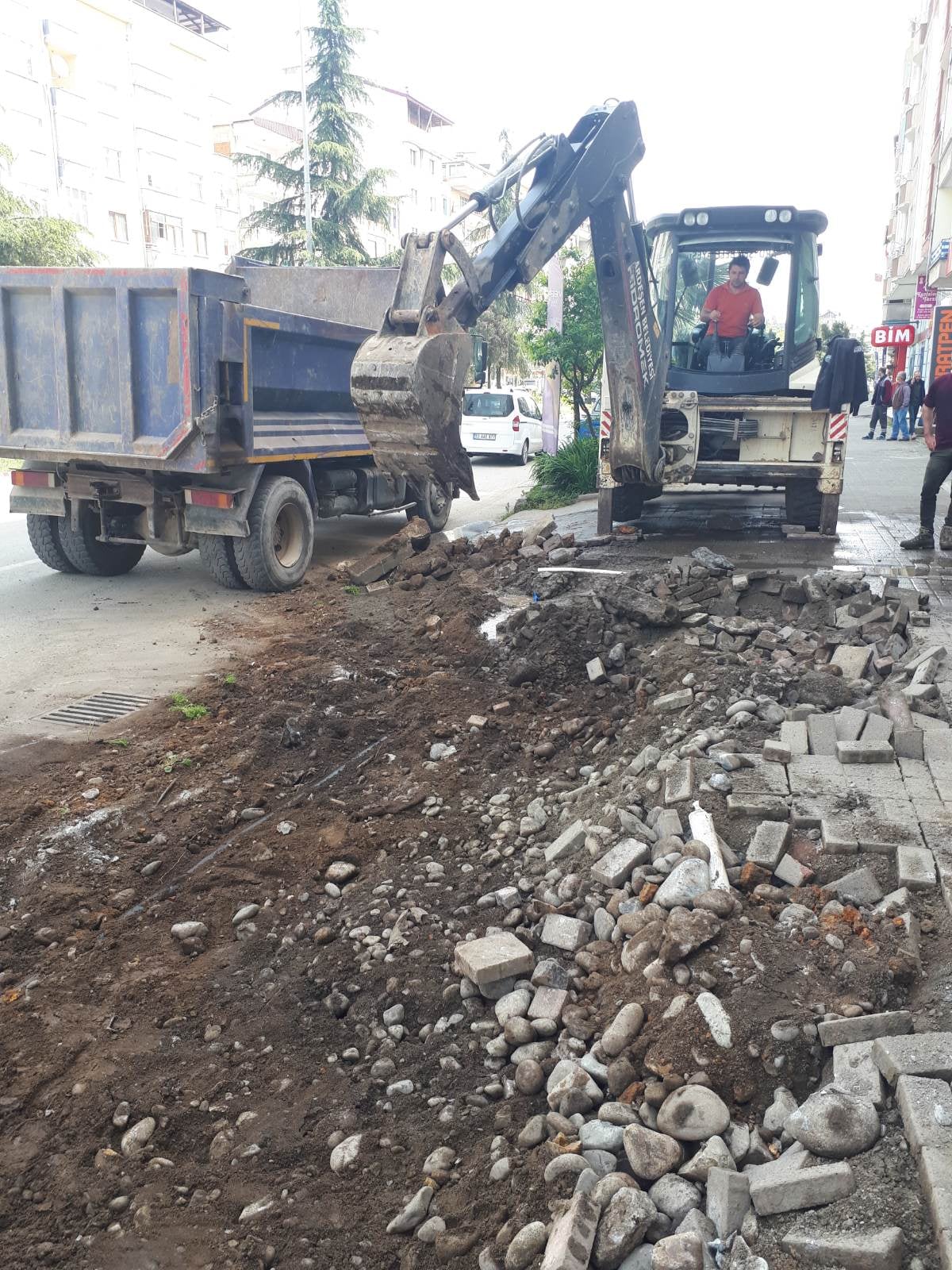 Saha çalışmalarımız aksatılmadan devam ediyor.