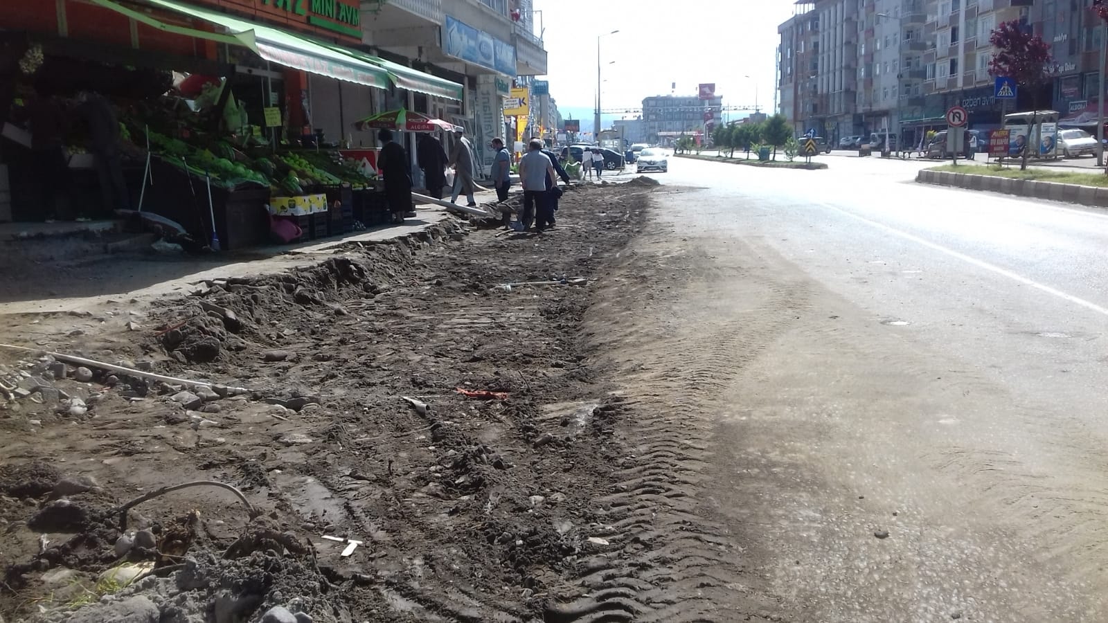 Fırtına Mahallesinde üst yapı çalışmalarına başlıyoruz