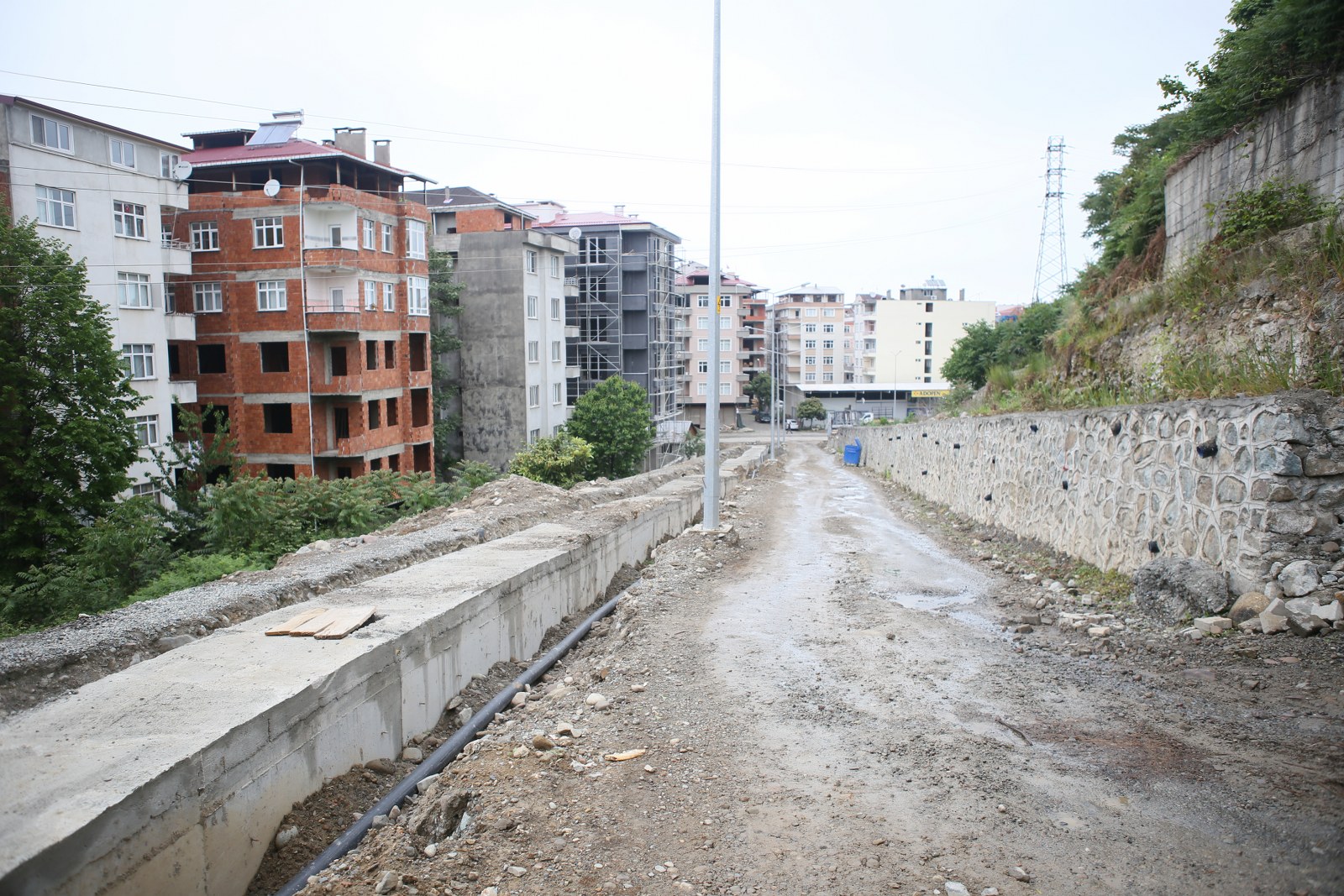 Düz Mahalle Bağlantı Yolumuz Sona Yaklaştı