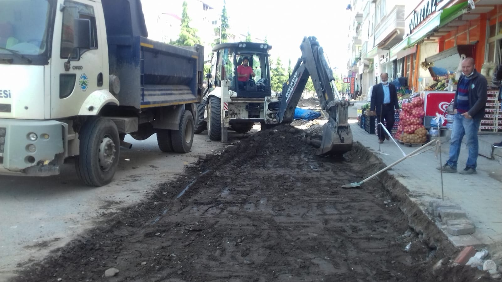 Fırtına Mahallesinde üst yapı çalışmalarına başlıyoruz