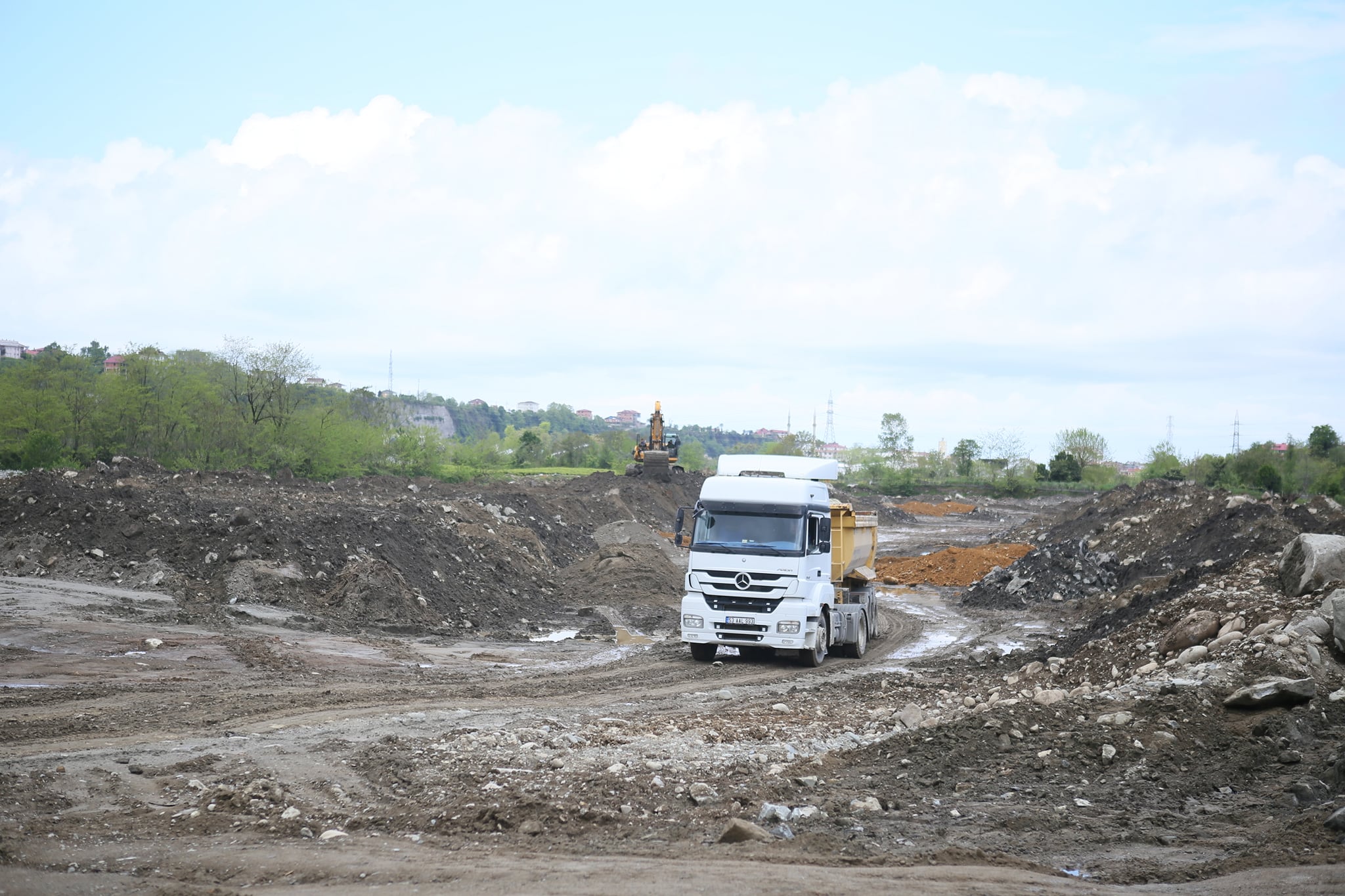 Saha çalışmalarımız aksatılmadan devam ediyor.