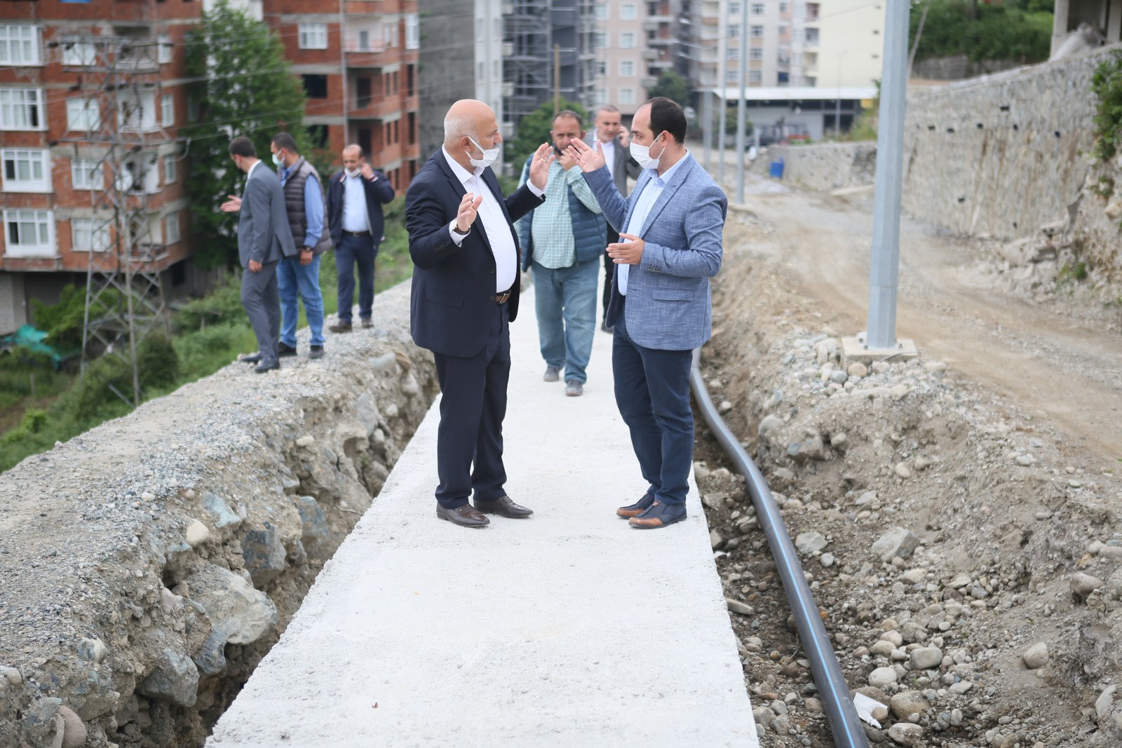 Düz Mahalle Bağlantı Yolumuz Sona Yaklaştı