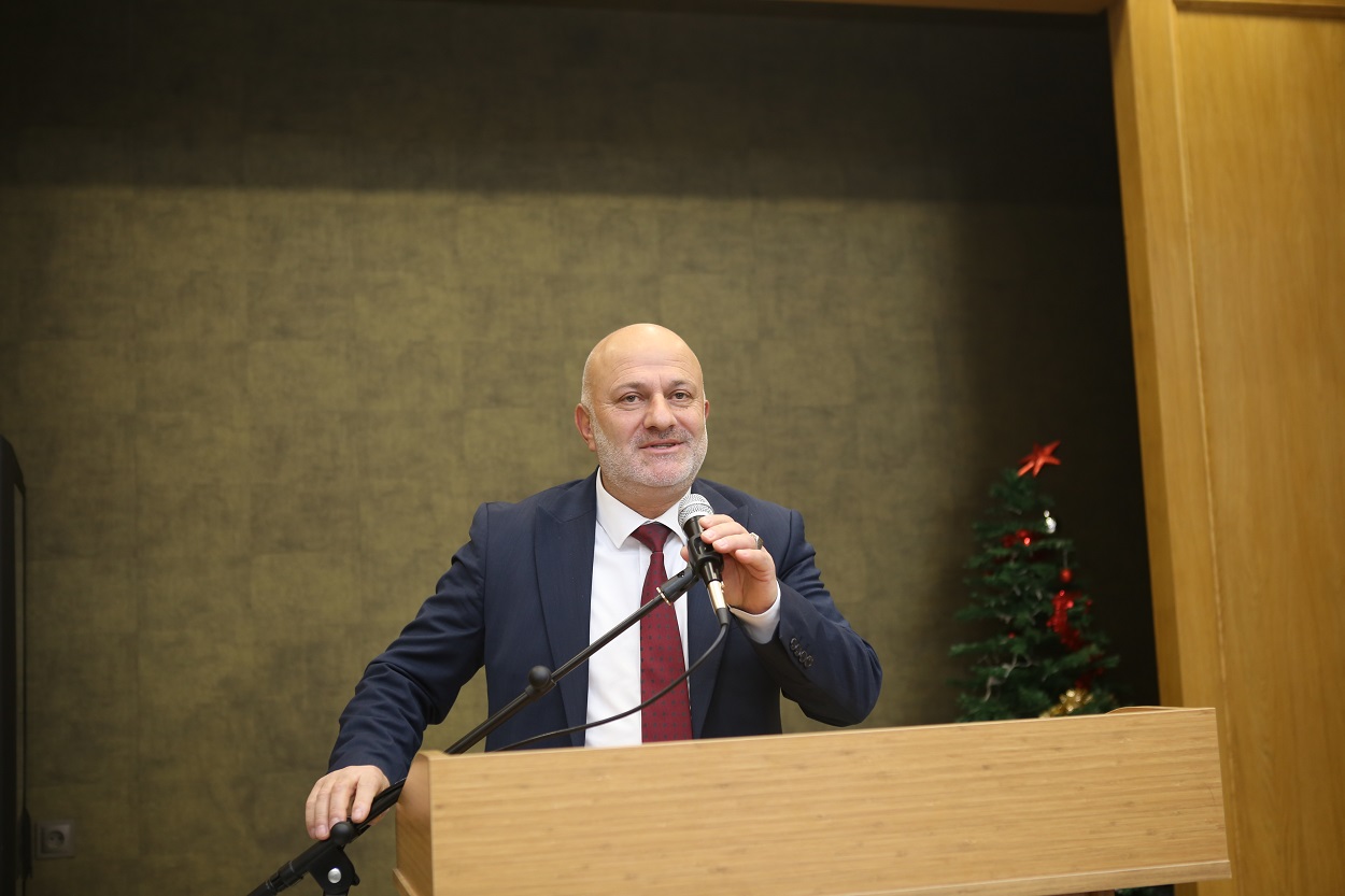 Avrasya Üniversitesi'nde öğrencilerle buluştuk.
