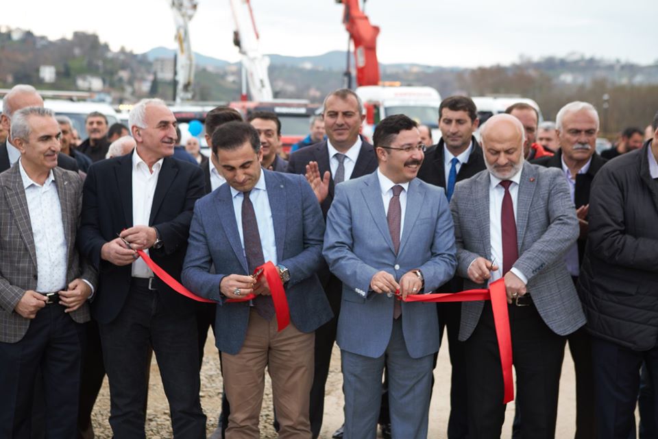 Pazar Ardeşen Yediemin Otoparkın açılışına katıldık.
