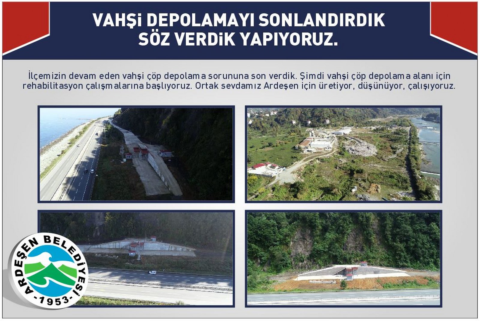 2,5 yılda yapılan çalışmaları kamuoyuyla paylaştık