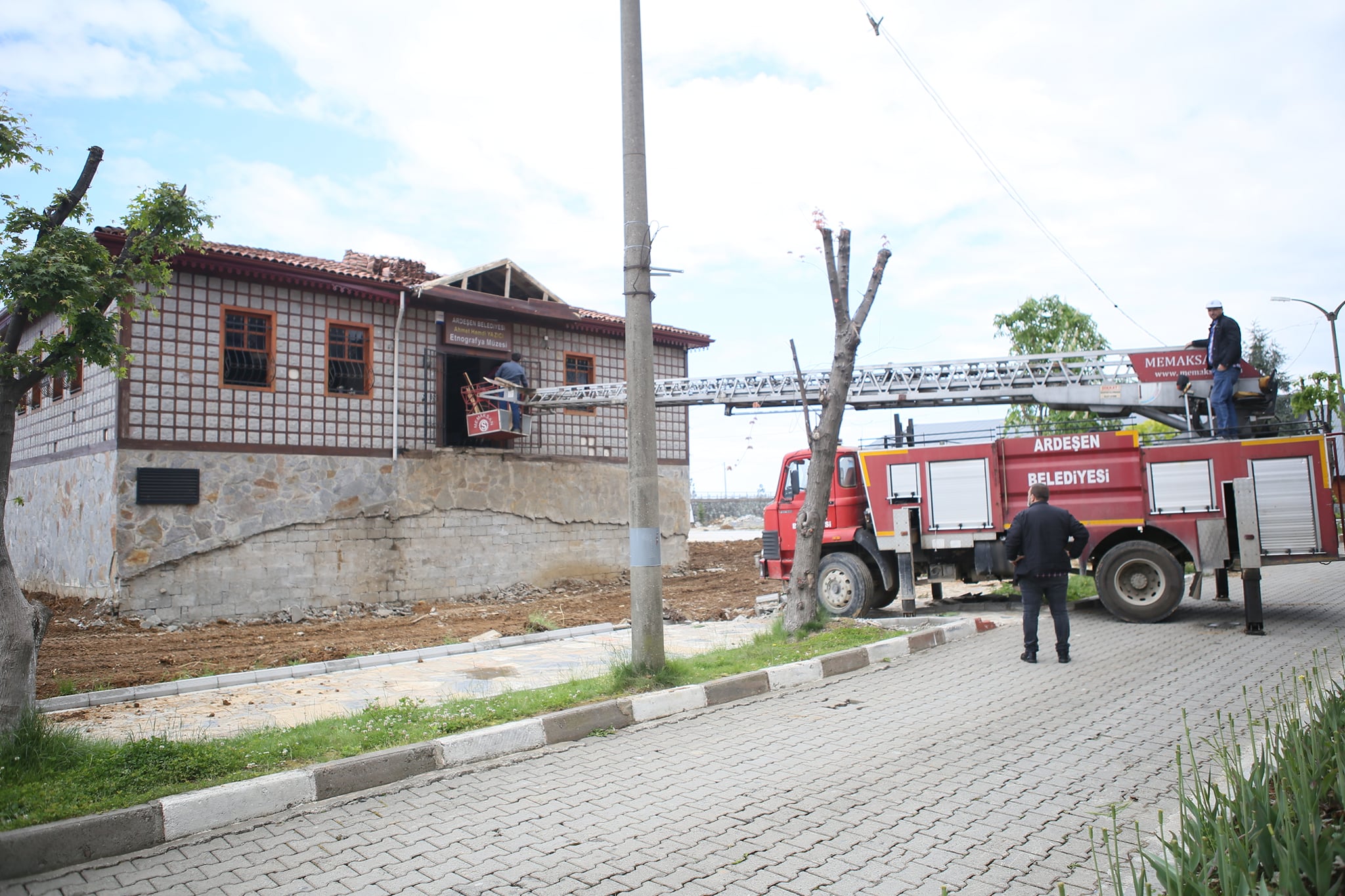 Saha çalışmalarımız aksatılmadan devam ediyor.