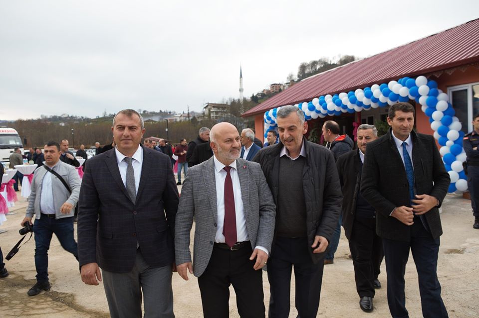 Pazar Ardeşen Yediemin Otoparkın açılışına katıldık.