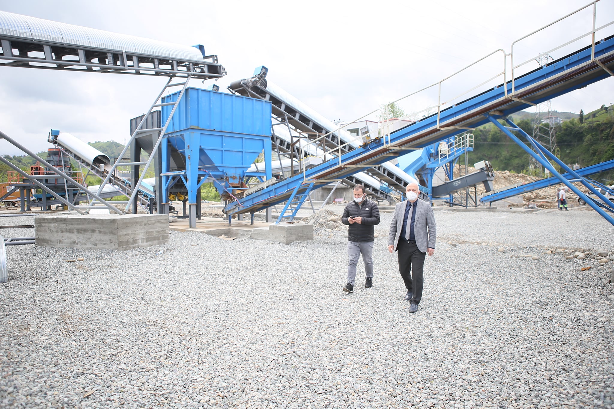 Saha çalışmalarımız aksatılmadan devam ediyor.