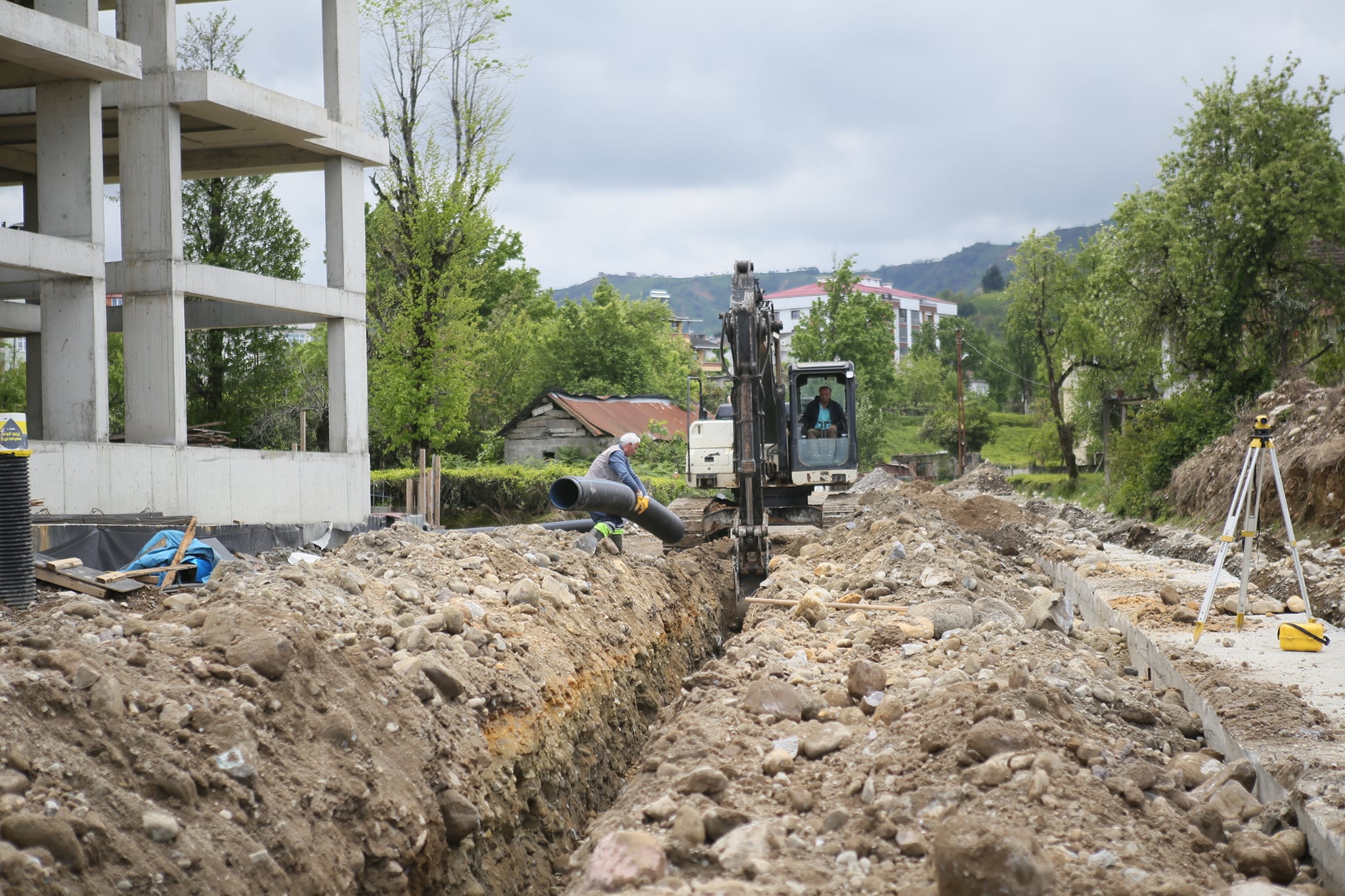 Saha çalışmalarımız aksatılmadan devam ediyor.