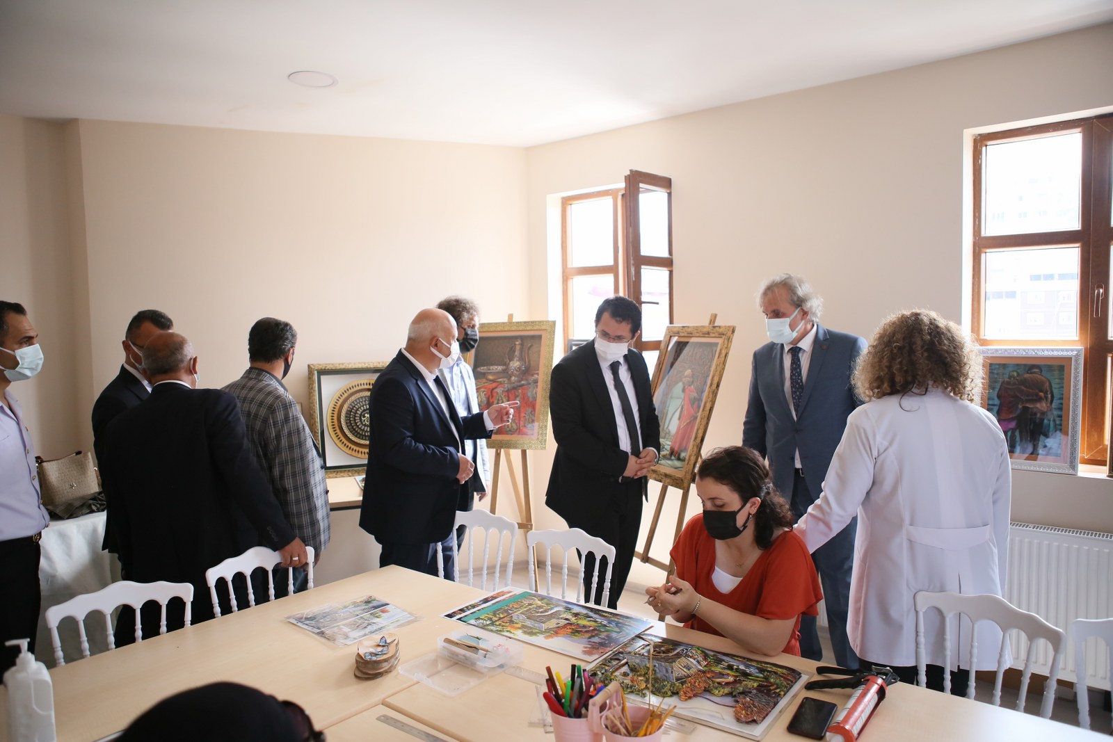 Halk Eğitim Merkezimiz İçin Düşündüğümüz Kurs Salonumuzun Açılışını Yaptık