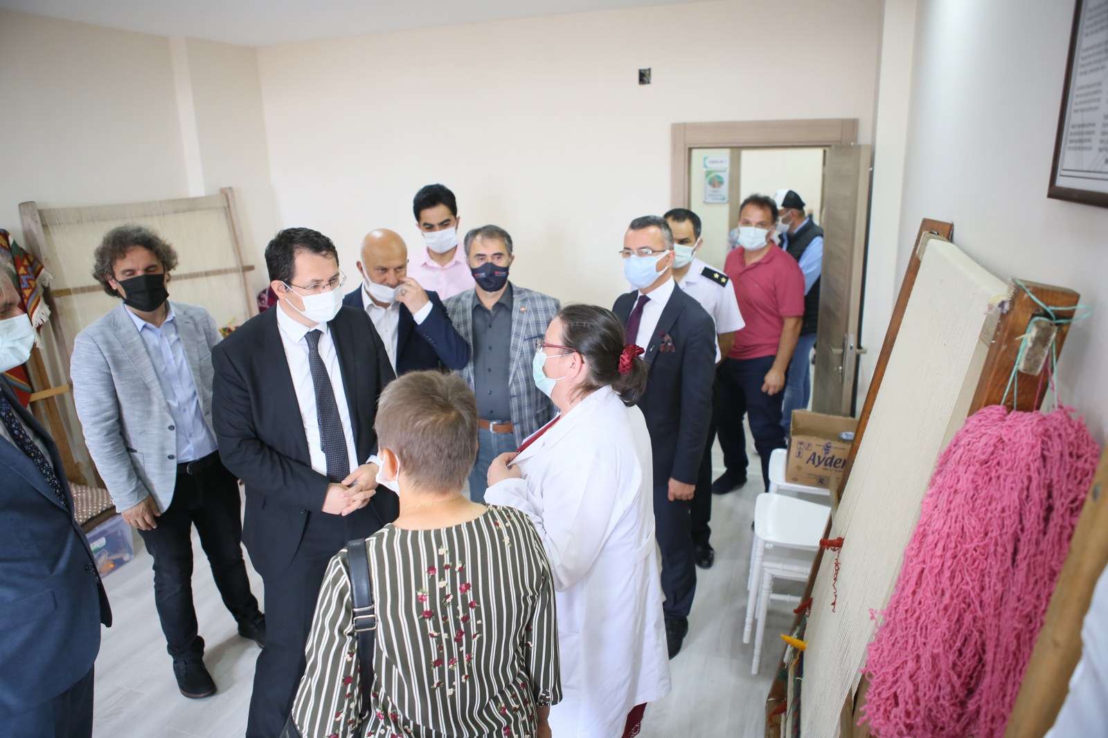 Halk Eğitim Merkezimiz İçin Düşündüğümüz Kurs Salonumuzun Açılışını Yaptık