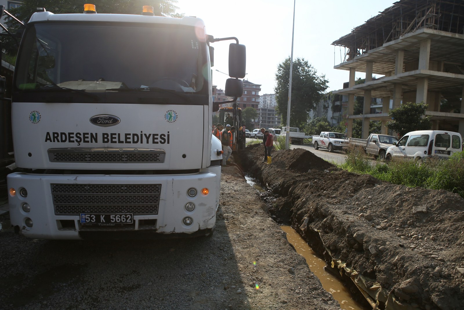 Alt yapısı tamamlanan alanlarda üst yapı çalışmalarımıza hız verdik