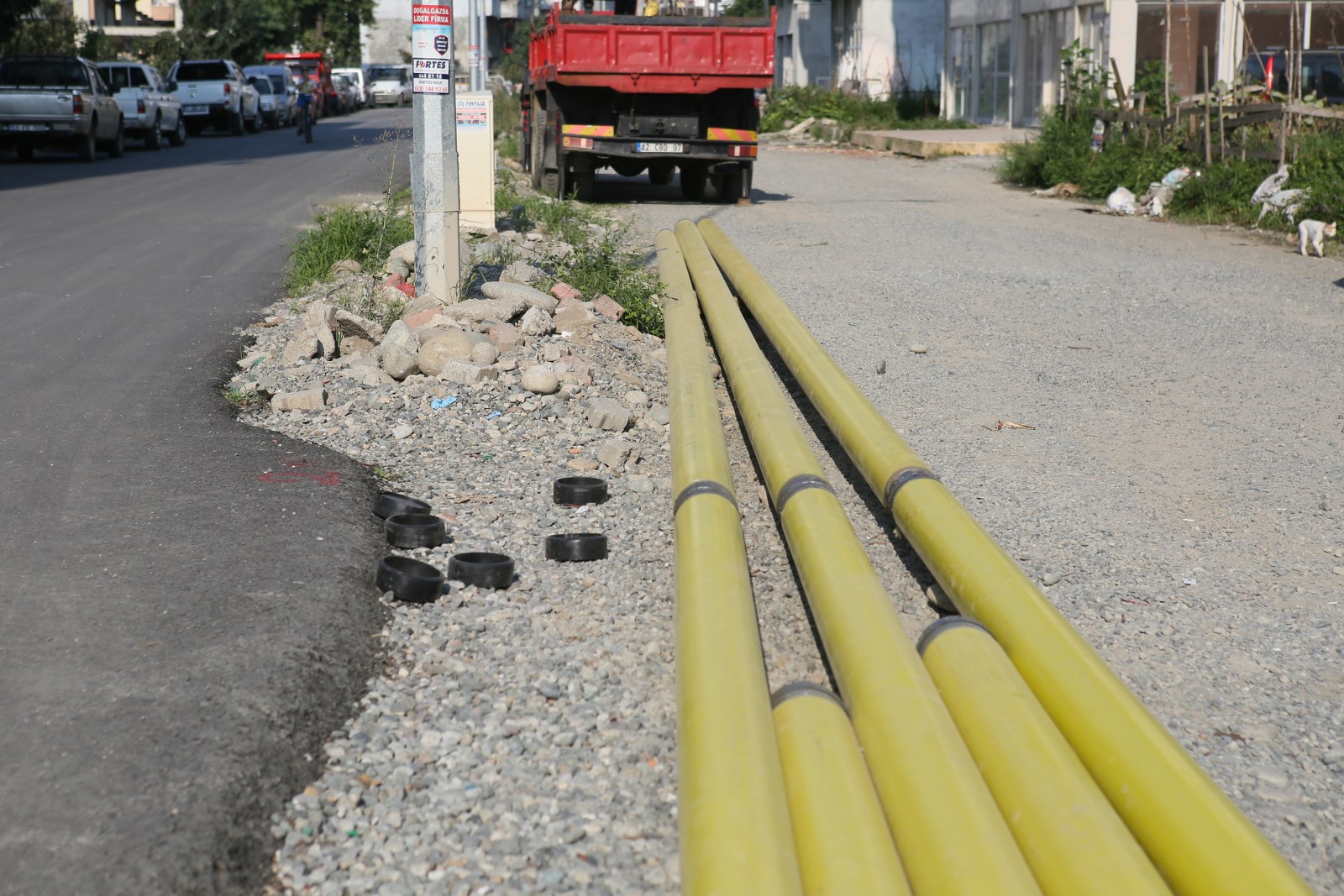 Alt yapısı tamamlanan alanlarda üst yapı çalışmalarımıza hız verdik