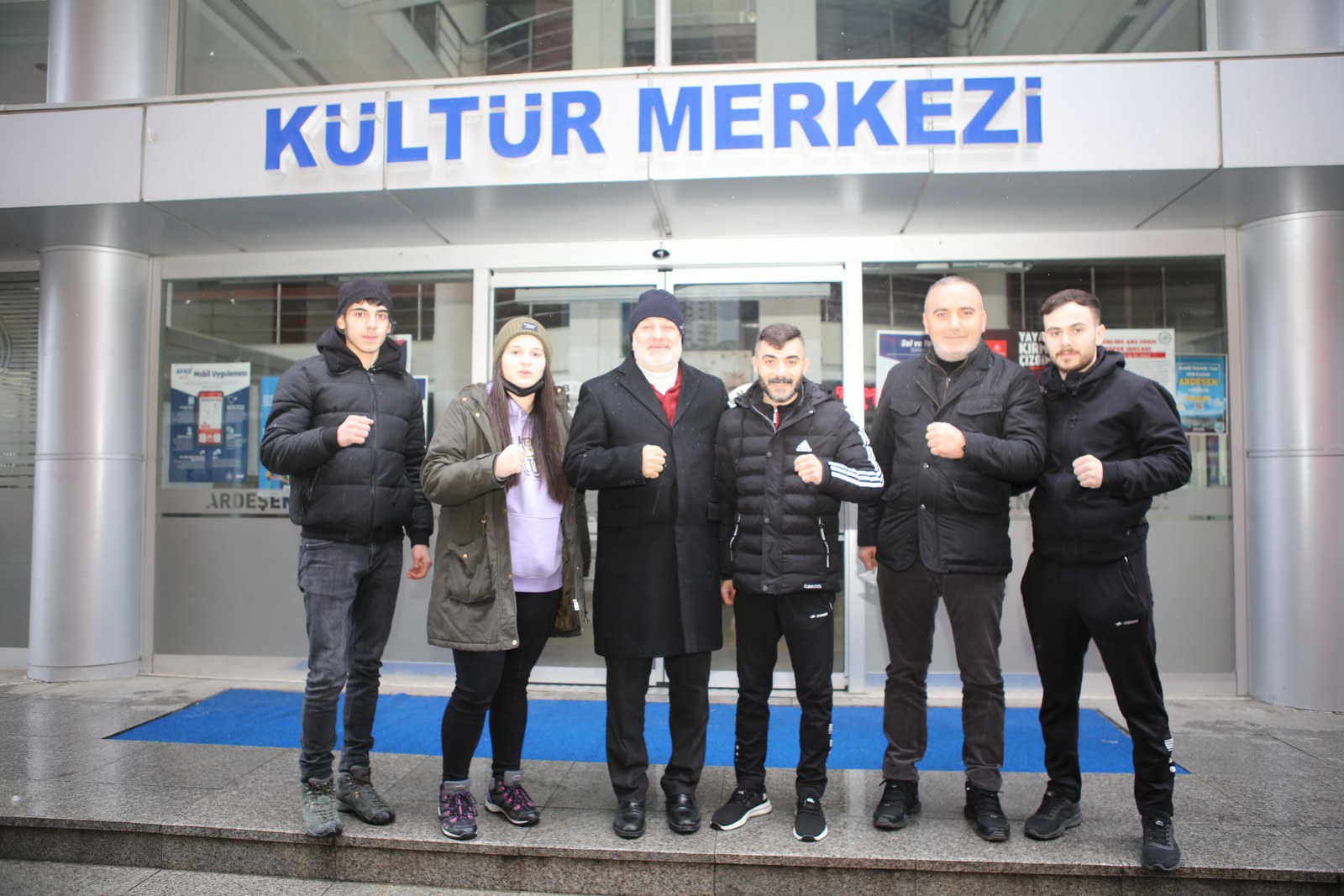 Kick Boks Takımımıza Başarılar Diledik.