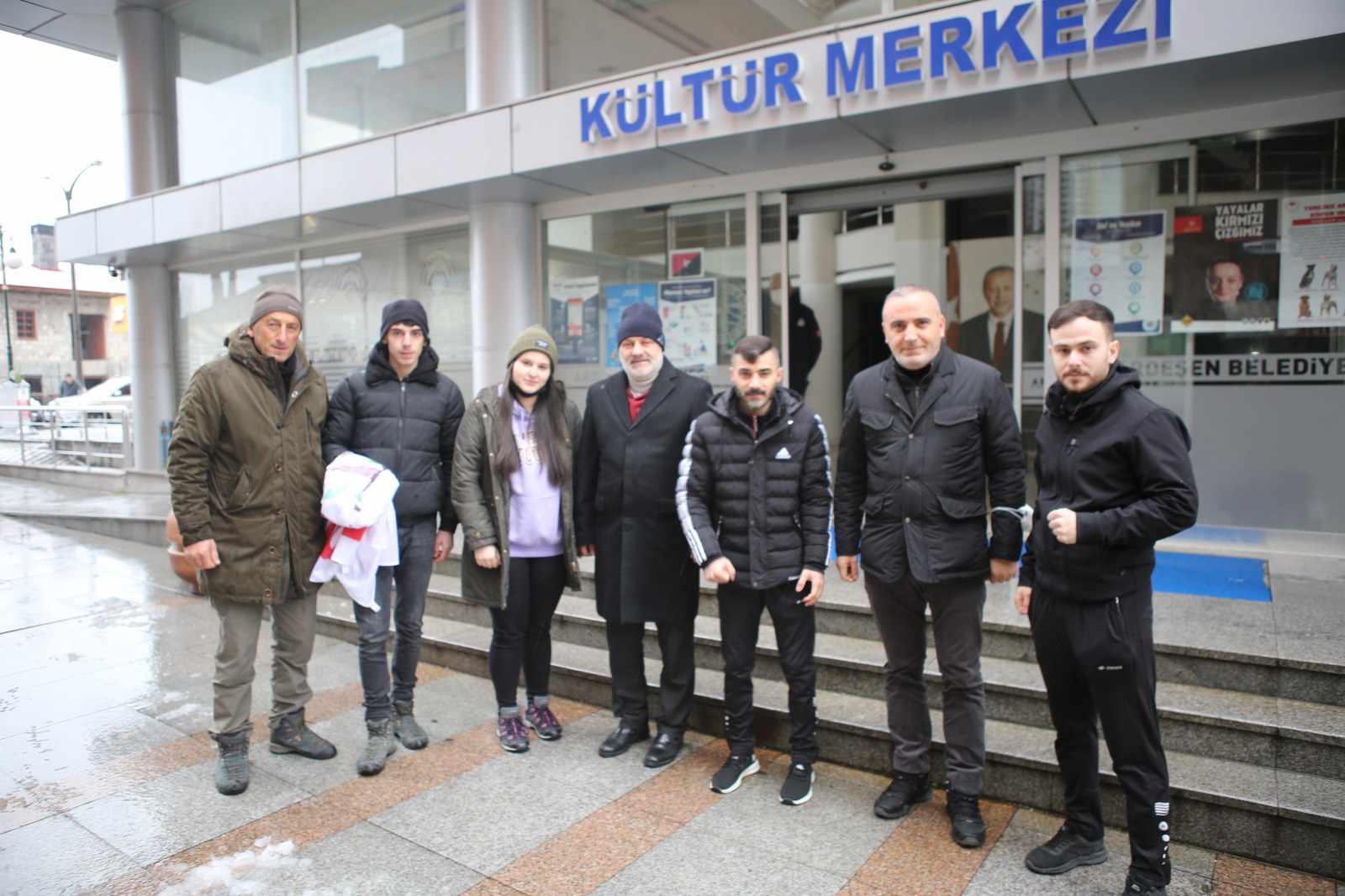 Kick Boks Takımımıza Başarılar Diledik.