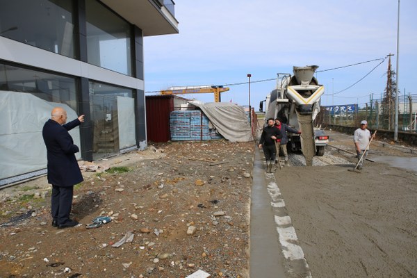 Behzat Atagün Caddesi yeni görümüne kavuştu