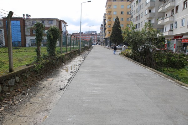 Behzat Atagün Caddesi yeni görümüne kavuştu