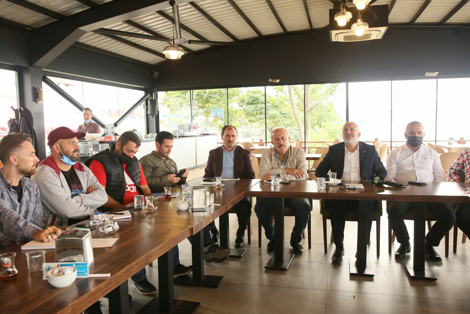 Basın Mensuplarıyla Bir Araya Geldik