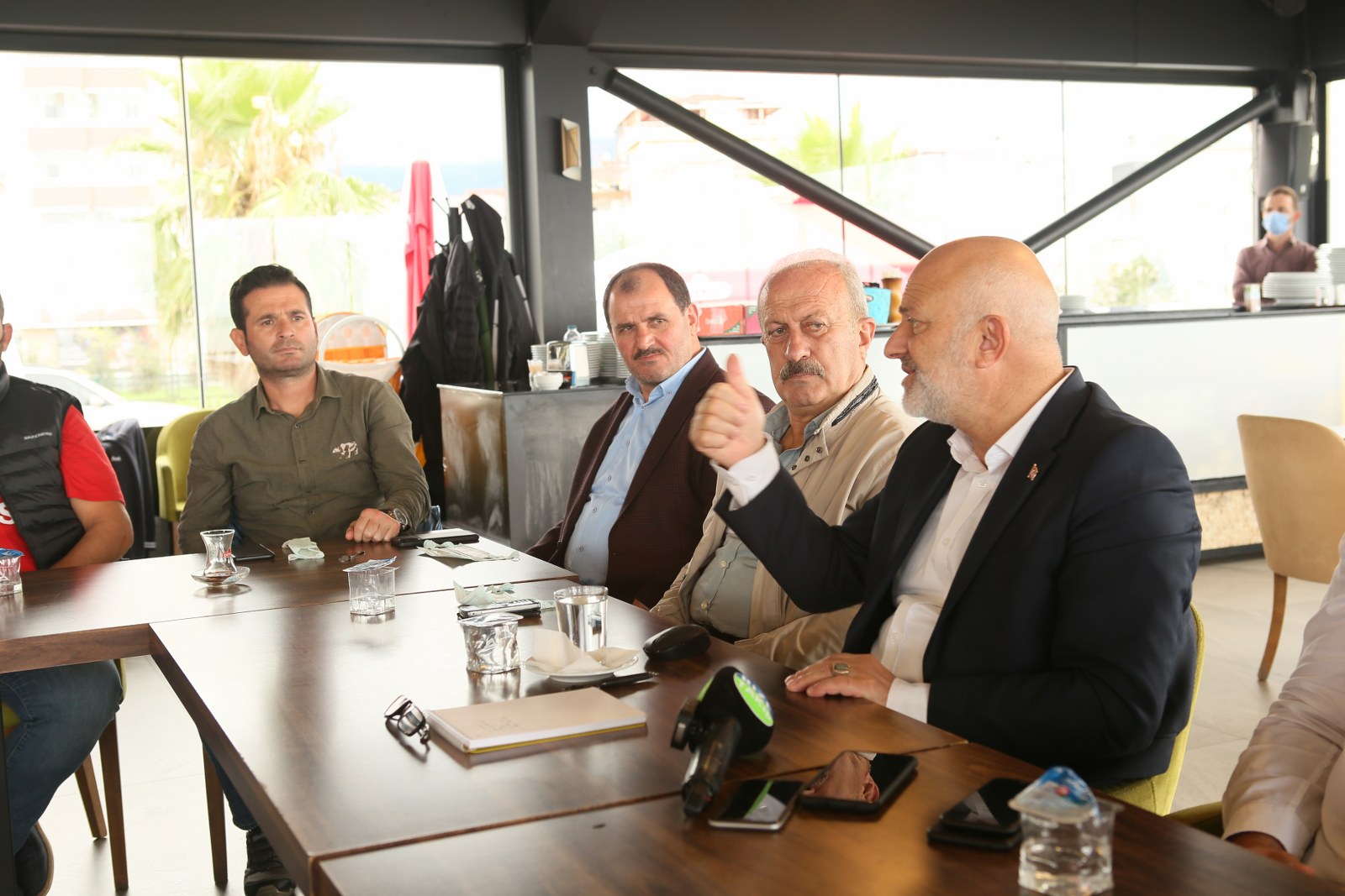 Basın Mensuplarıyla Bir Araya Geldik