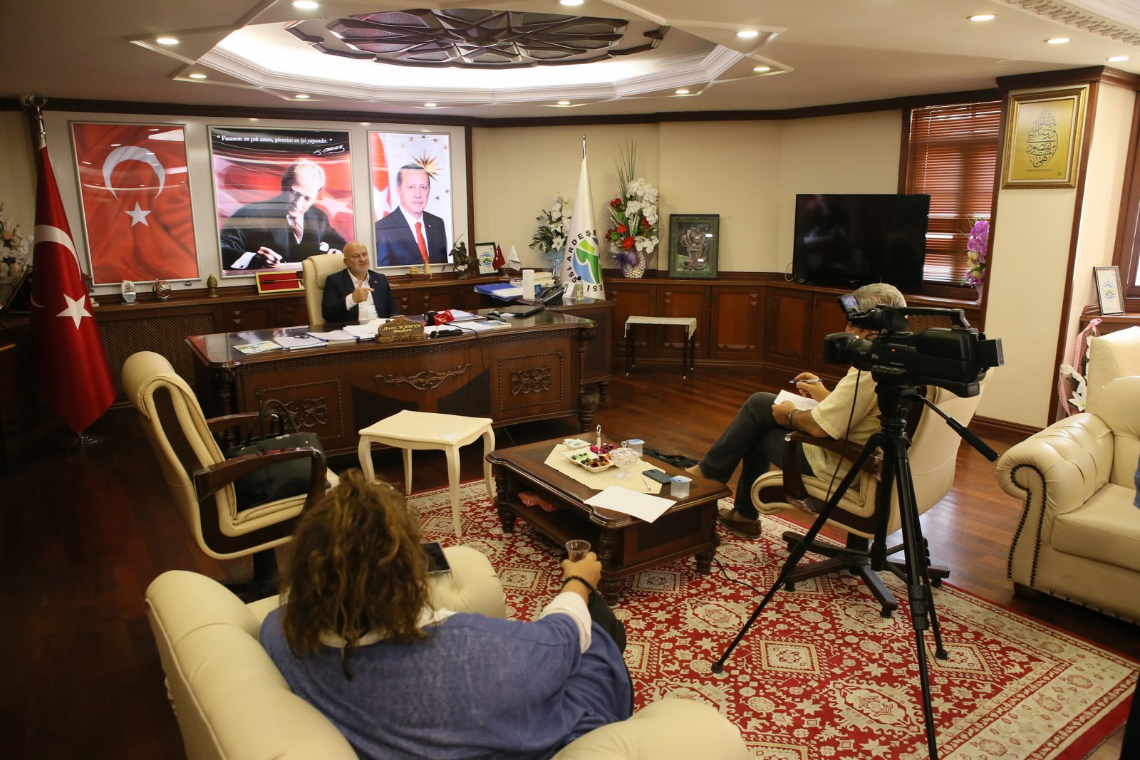 TV 8 Sordu - Başkanımız Anlattı