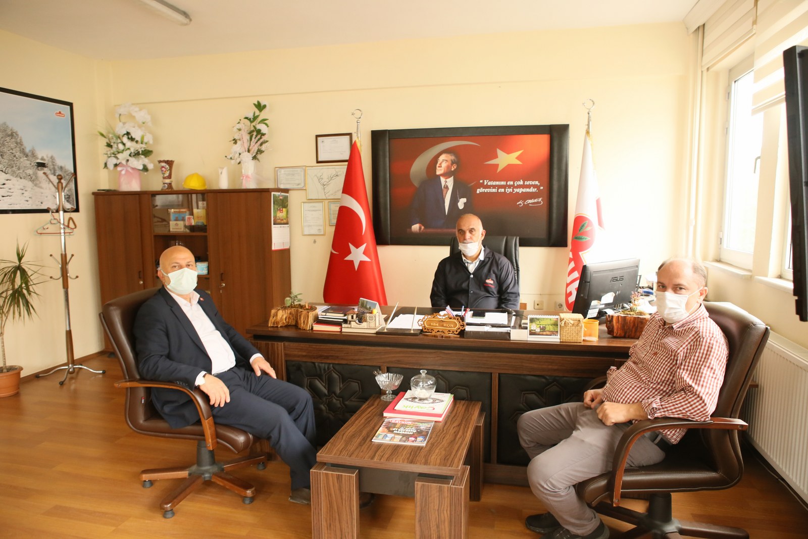 Işıklı ÇAYKUR Çay Fabrikasına Ziyaret