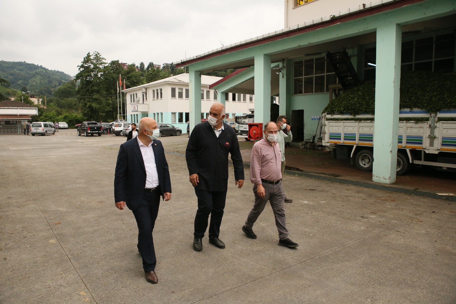 Işıklı ÇAYKUR Çay Fabrikasına Ziyaret