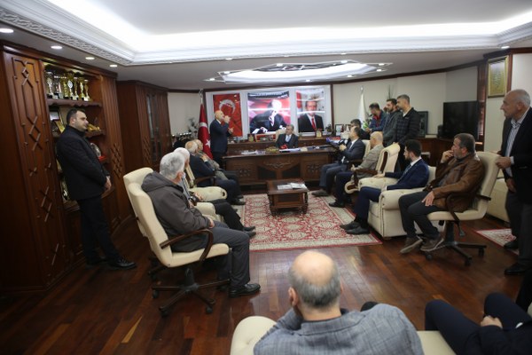 Bakan Bak Ardeşen'de Belediyemizi Ziyarete Etti.