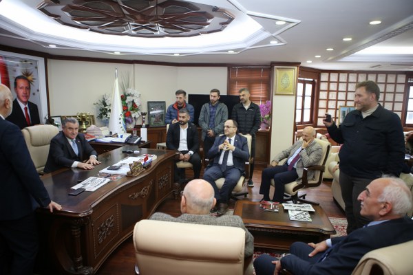 Bakan Bak Ardeşen'de Belediyemizi Ziyarete Etti.
