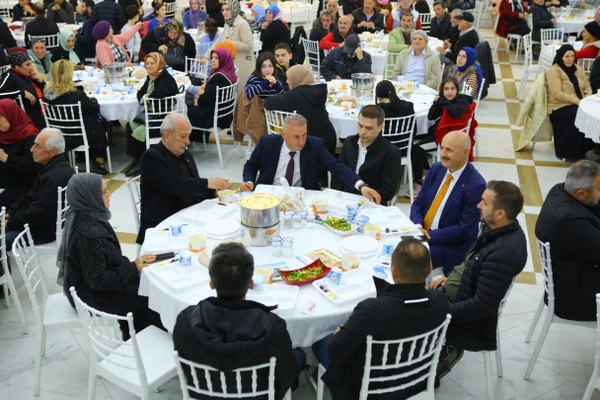 İftar sofrasında Halkımızla Bir Araya Geldik