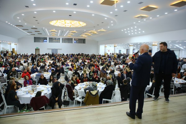 İftar sofrasında Halkımızla Bir Araya Geldik