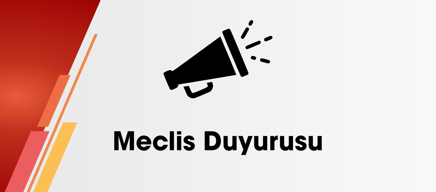 Kasım Ayı Meclis Duyurusu