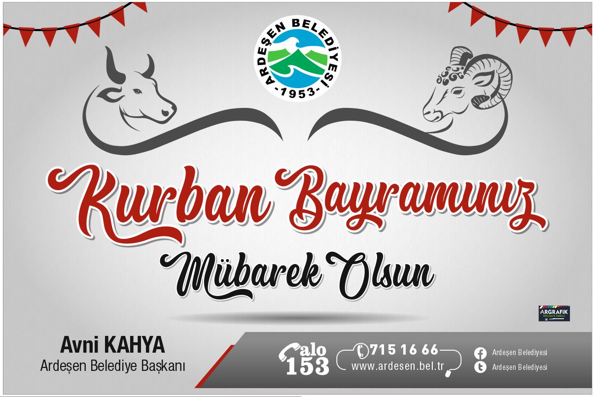 Kurban Bayramınız Mübarek Olsun.