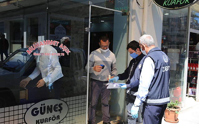Ardeşen Belediye Zabıta Ekipleri Berber Denetimizde